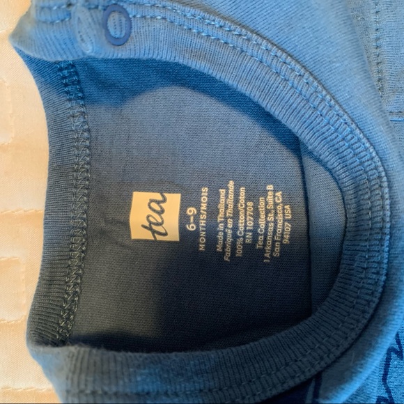 Tea Collection Pocket Baby Romper - Picture 5 of 7